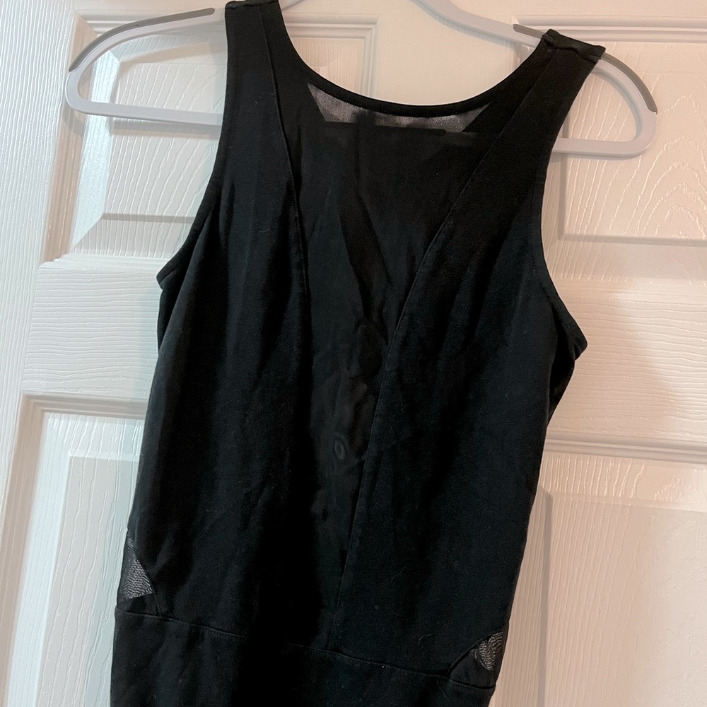 black bodysuit